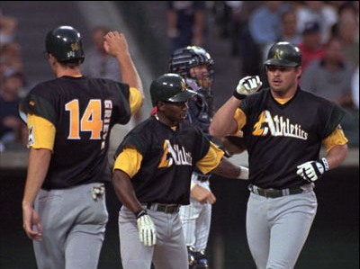 Good grief. The Mariners' Turn Ahead the Clock Night, 1998. : r